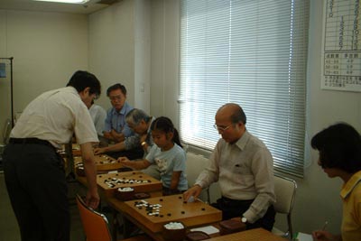 日本棋院棋士派遣多面打ち